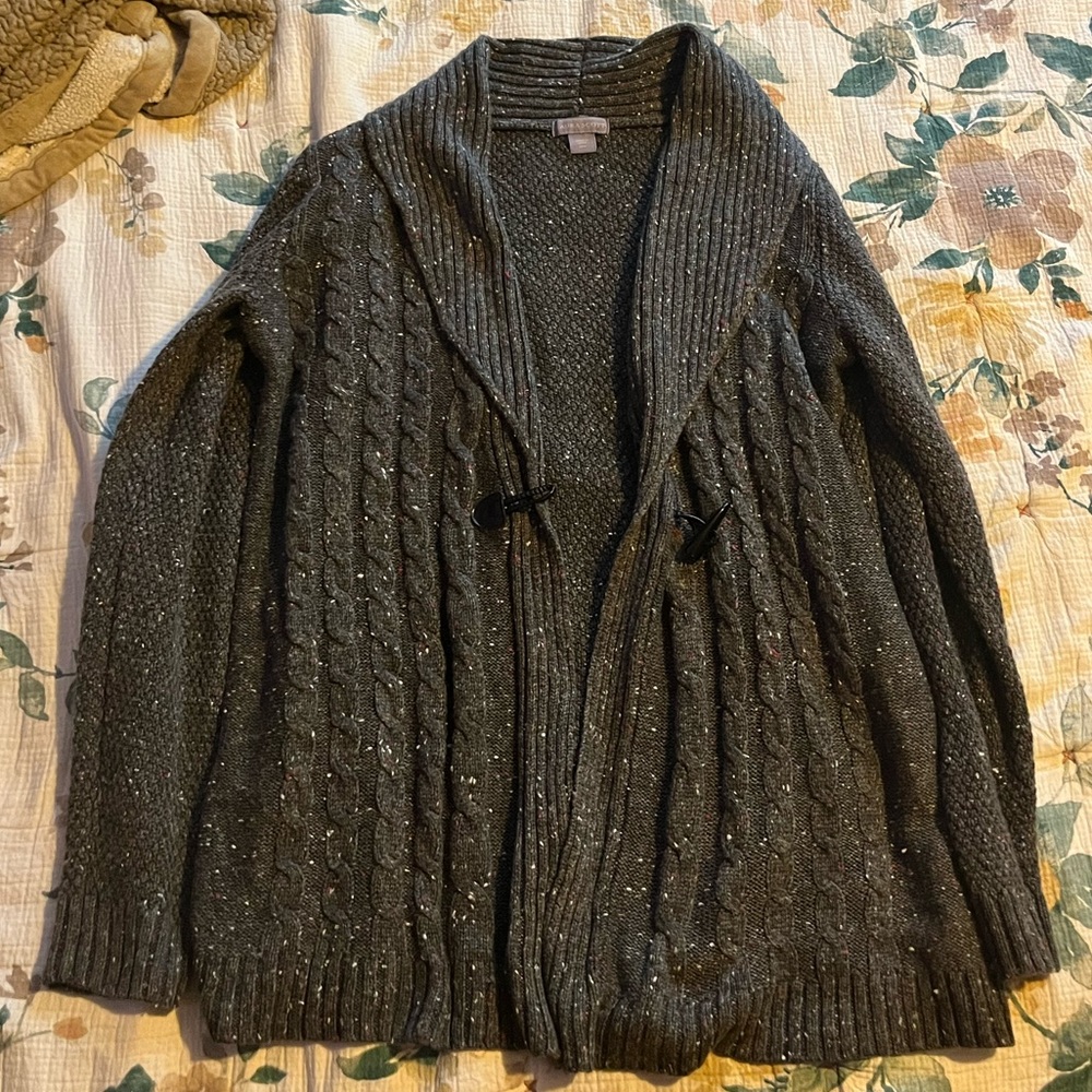 Gray Laura Scott Cardigan